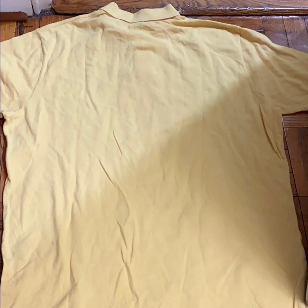 Polo Ralph Lauren yellow polo shirt